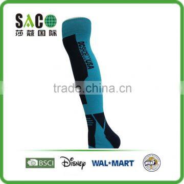 Fashion Custom Free Jacquard Knee High Sports Socks