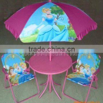 kid's table & chair garden set