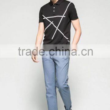 Men's Summer Turnleneck T-shirt photo-3