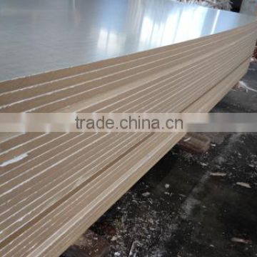 18mm white melamine coated mdf board from Linyi