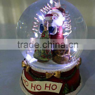 2016 New Costom Christmas Musical Lighted Snow Globe photo-2