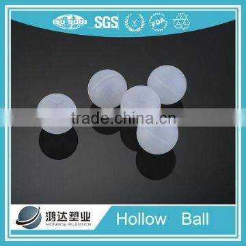 1 inch plastic hollow ball with PP+Reverte