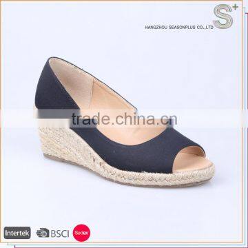 China factory latest design fashion casual espadrilles