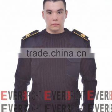 Canton fair show crewneck men knitted pullover military sweater