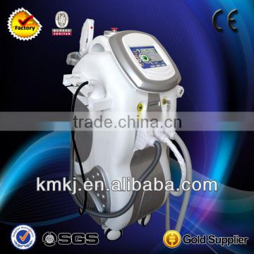 Multifunctional 5 in 1 hot sale beauty machine with E-light+IPL+Nd:Yag laser+Cavitation+RF (CE ISO SGS TUV)