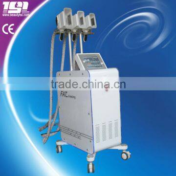 Freezing system with 3 cryo handles for different treatment area,lowest temperature to -5 centidegree