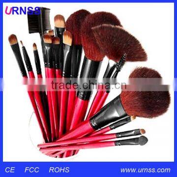 Double fiber concealer makeup brush free samples,human hair makeup brush factory