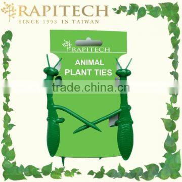 Green Plastic Animal Mantis Plant Ties photo-2