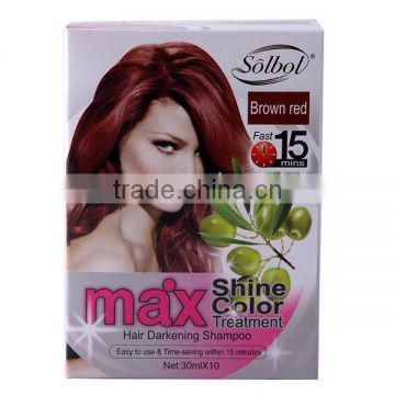 Professional Easy Color Hair Shampoo/Shine Hair Color Shampoo