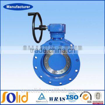 Ductile iron Double eccentric Flanged butterfly valves DN900