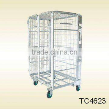 3 Sided Open Front Steel Roll Container Capacity TC4623