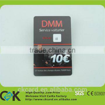 nfc metal card with luxury design and factory price