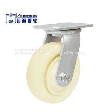 Nylon casters with protecting cover