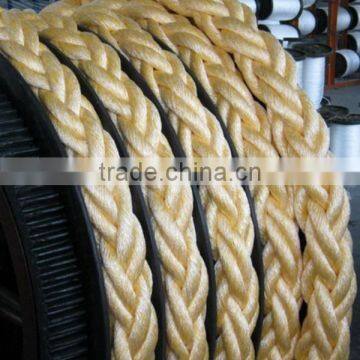 yatch used 8 strand polypropylene floating rope/mooring rope