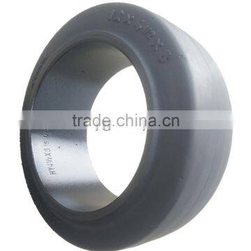 hot sale china supplier high quality press on solid tires size 21x7x15 18x8x12 1/8 16x6x10 1/2