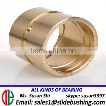 silver tone plain sleeve bearing cusn12 cast brass flange bushes metal bushing brass bushings d504605 cojinetes