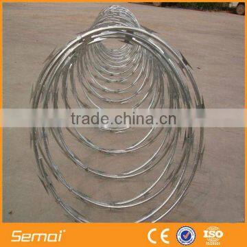 hot dipped bto-22 galvanized concertina razor wire clips