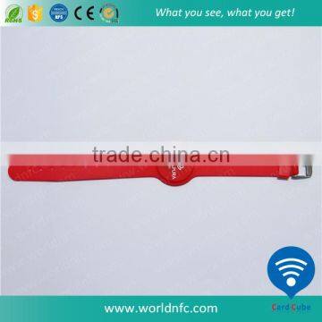 Adjustable Watch Style Ntag 215 NFC Wristbands RFID Bracelet photo-2