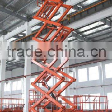 small platform scissor lift with Max platform height 7.4m