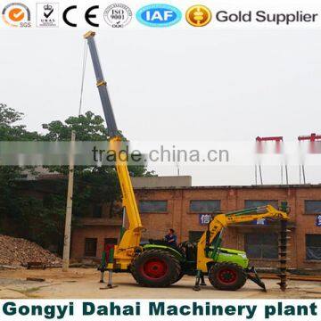 Factory Directly Supply Hydraulic Pole Digging Machine photo-6