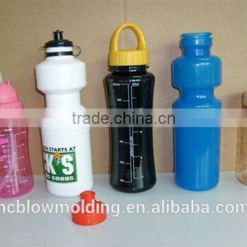 OEM Blow Molding PP Plastic Water Bottle With Straw HDPE Kids Drinking Bottle for Sale, photo-4