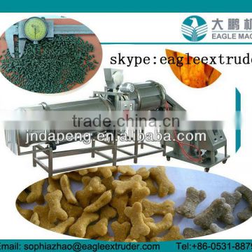 Hot selling poultry feed floating fish feed pellet manufacturing machine/animal feed production line