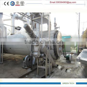 Bangladesh Market Popular Tyre pyrolysis equipment making fuel oil from waste 10ton per batch