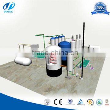 Mexico Customer Bought 10 Sets Tire Pyrolysis Machine and 1 Set Oil Distillation Machine to Make Diesel