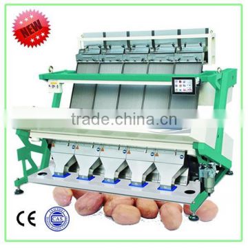 Enormous capacity 5 chute 320 channel Quartz salt sorting machine