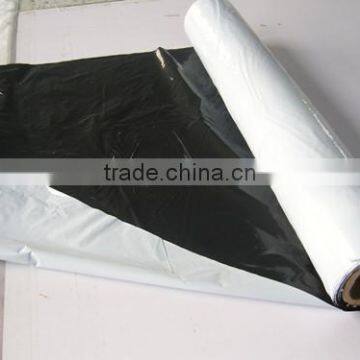 Agriculture PE Plastic Black and White Mulch Film in Rolls photo-3