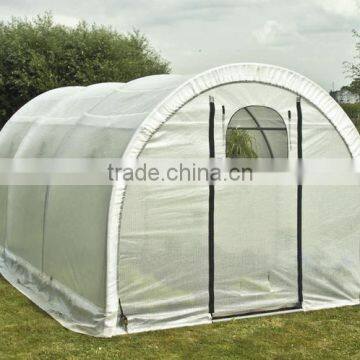 6m (L) X 3m (W) X 2.4m (H) Polytunnel Greenhouse Pollytunnel Poly Polly Tunnel Fully Galvanised Anti Rust Steel Frame