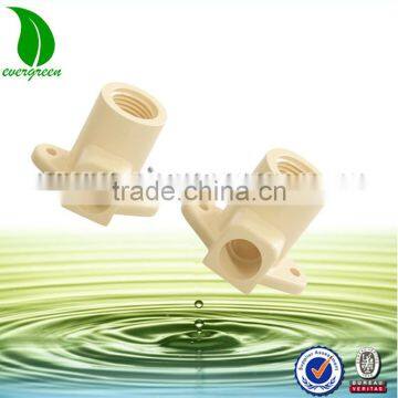 Female Thread 90 Degree Elbow with Bracket Plate ASTM 2846 CPVC