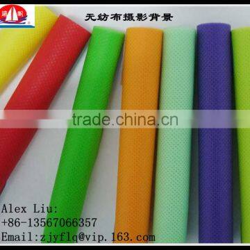 200 Gsm Small Roll Nonwoven Fabric Use Photography Background