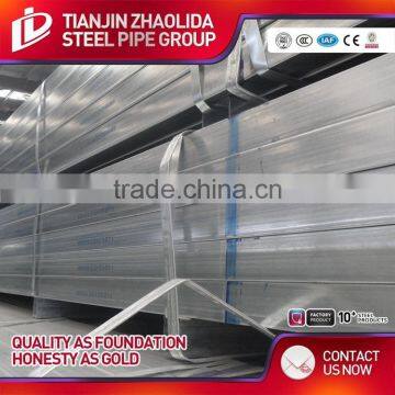 BS1387 SCH 40 60 ERW Galvanized Square Steel Tube Erw With Factory Price photo-6