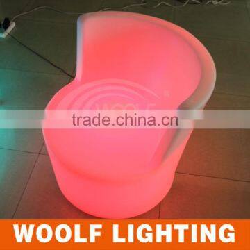 Restaurant Rechargeable LED Light Coffee Illuminated Seat photo-3