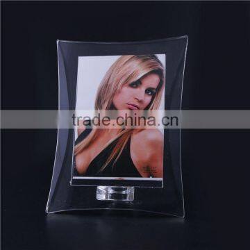 Wholesale prices good quality birthday souvenir crystal photo frame for sale