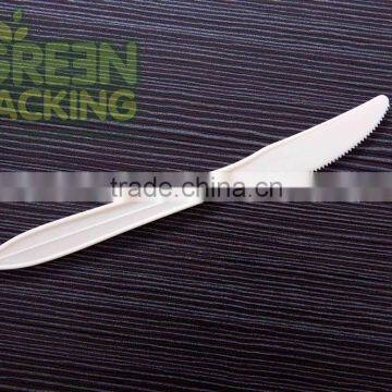 Disposable Dinner Custom Printed One Time Cutlery Spoons Forks and Knifes HLK02