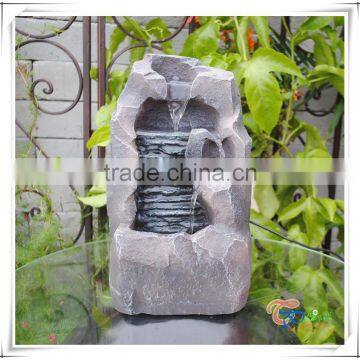 Beautiful Mini Indoor Tabletop Polyresin Water Fountain photo-3
