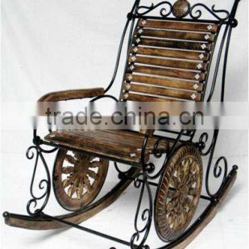 Antique Wooden Rocking Chair