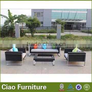 2015 Ciao Sofa Furniture Rattan Ding Dong Feng Hand Weaving Sofa photo-2