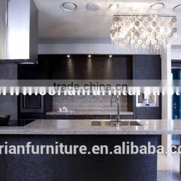 Artificial marble material and custom sized made design kitchen island