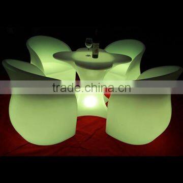 commercial led Bar Counters/illuminated counter chairs