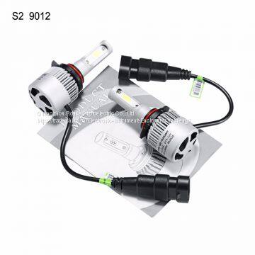 Hot Selling S2 LED Headlight s2 9012 Cob and Csp LED Headlight 2017 High/low 72w 8000lm 2.5a Led Car Headlight photo-2