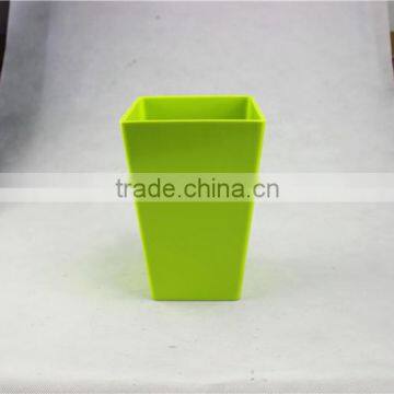 Home garden decorative cyan square type pots vases planters HP P02 13