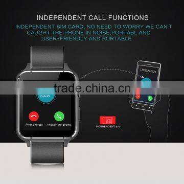 Smartwatch MTK2502c Micro SIM Card Bluetooth Smart Watch With Camera for Apple Support WhatsApp Heart Rate Monitor Wristwatch photo-2