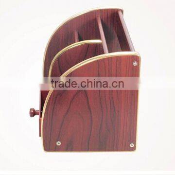 High Quality Handmade Multi-functional Wooden Pen Container photo-4