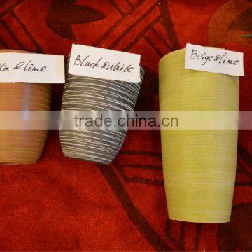Durable decorative colorful flower pots indoor manufacturer _ GreenShip