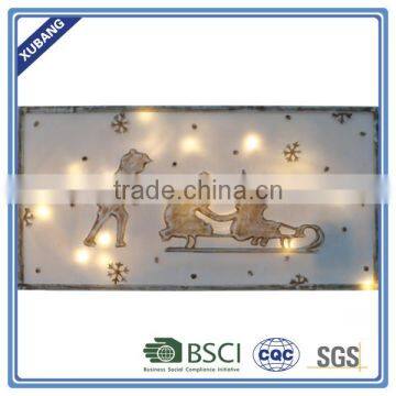 Sandstone Chinese New Hot Sales Snowman Design Led Christmas Lights Decoration photo-6