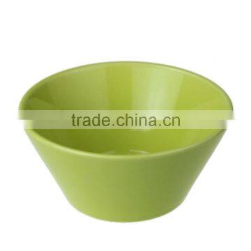 green glazed salad bowl ceramic bowl