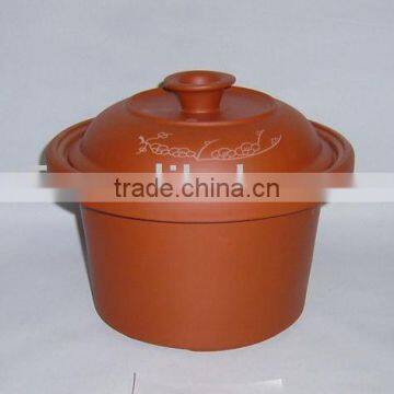 Stoneware red clay pot for Slow cooker(cooker,inner pot)